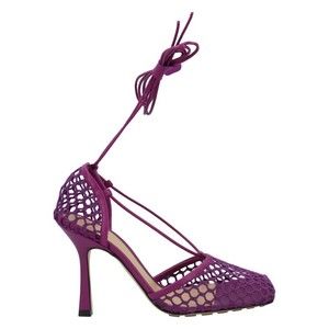 Bottega Veneta Stretch Lace-Up Sandal Violet - NWT